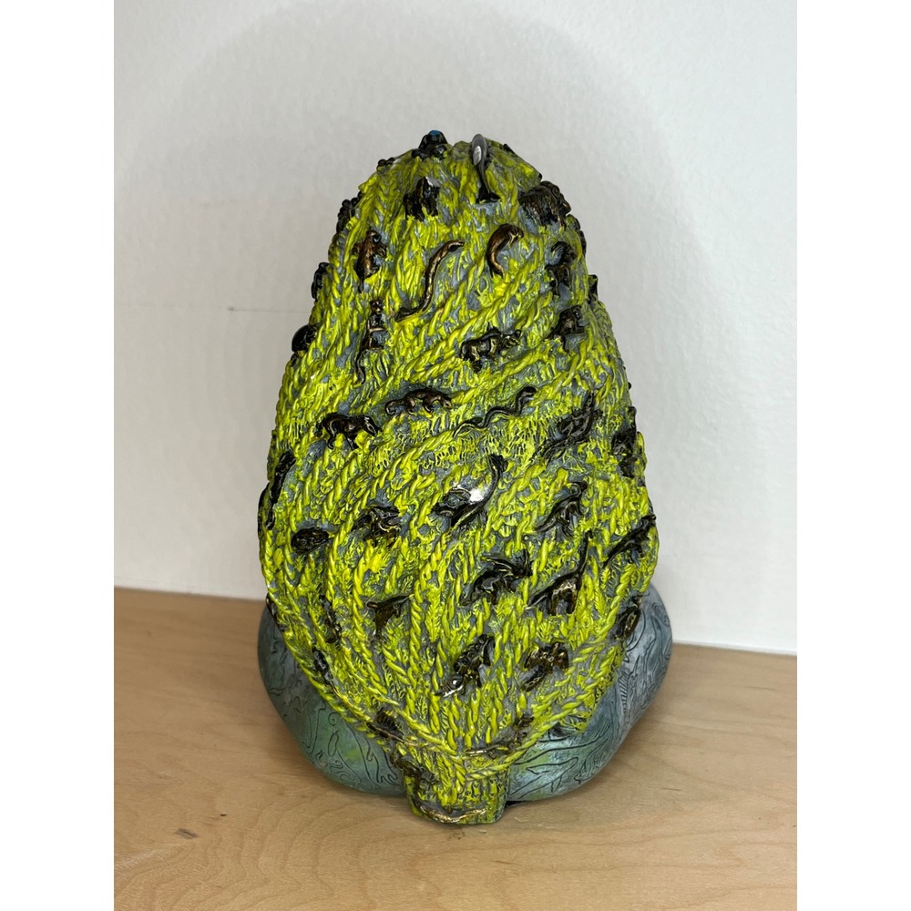 Mother Earth Gaia Goddess Figurine Sculpture Pregnant with World Statue - Picture 4 of 6